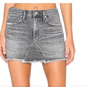 AGOLDE Mini Denim Skirt